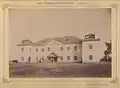 The defunct Barkóczy manor house in Žbince, built in the 1890s
