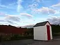 Beach hut, Broadsands beach