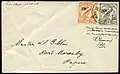 Bena Bena-Salamaua-Port Moresby cover flown signed & endorsed by C R Bob Gurney in a Junkers F13 for Guinea Airways (25 Feb 1934)