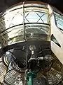 Fresnel lenses and prismatic mirror