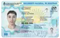 Argentine biometric DNI for Falkland Islands veterans, since December 2023.