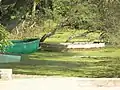 Boating in lake