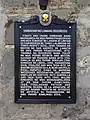 2018 NHCP marker, replacing the previous one