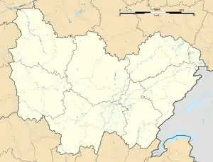 Decize is located in Bourgogne-Franche-Comté