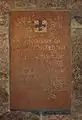 Wall-mounted plaque for King Edward VII