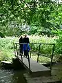 Bridge of Keeper Lane over Pudsey Beck