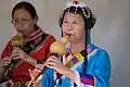 Performers from Queensland Guangxi community.