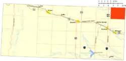 Location of Buena Vista Township