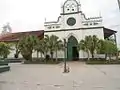 Nuestra Señora del Pilar Cathedral in Cobija and the city main square