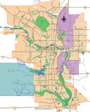 Rundle is located in Calgary