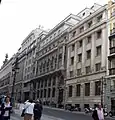 Former branch office opened in 1907 on Calle de Alcalá 8 in Madrid (center), designed by José Urioste Velada&nbsp;[es], later remodeled