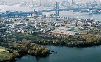 Aerial view of North Camden