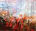 Cana Reflections, 50" x 60" Oil on Canvas, 1983, Weil, Gotshal and Manges