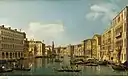 Venice the Grand Canal from the Palazzo Foscari to the Carità