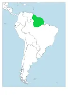 Map of range