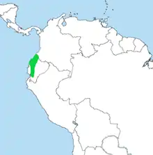Map of range