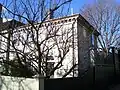 view of the ca. 1675 rear section of the Capt. John Mawdsley House