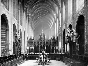 Interior in 1885