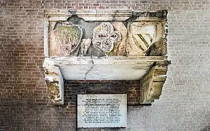 Sarcophagus of Tommaso and  Giampietro de Proti.