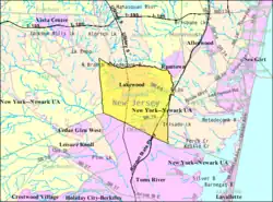 Census Bureau map of Lakewood Township, New Jersey
Interactive map of Lakewood Township, New Jersey