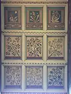Nine botanical panels