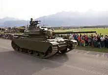 Pz 55 armed with a coaxial and pintle-mounted Mg 51
