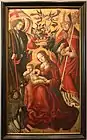 Madonna enthroned between Saint George and Saint Vigilius (circa 1490)