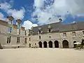 Courtyard looking north-east