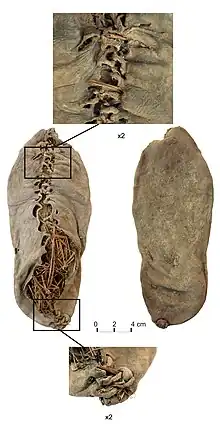 The Areni-1 shoe from Armenia (c. 3500 BC)