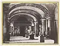 Early photograph of the Lower Great Hall, ca. 1851, by Charles Marville