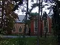Church from Roath Brook Gardens