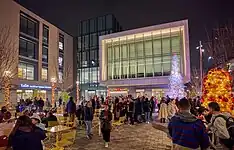 Tree lighting at the  Winter Wonderland