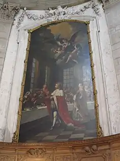 Saint SigebertServing the Poor, Nancy Cathedral