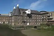 The Clock Mill on Three Mills Island, serving the lower school