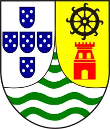 Lesser coat of arms of Portuguese India (1935-1961).