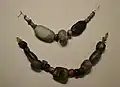 Variscite and amber jewellery
