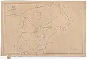 The Rouvres mill and its pond are shown on the Napoleonic cadastre of 1827.