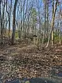 Split Rock Hiking Trail and Conservation area abutting Farm