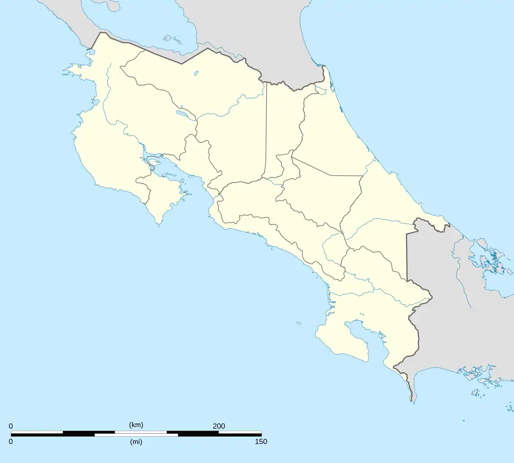 San Vito district location in Costa Rica