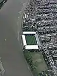 Craven Cottage and Stevenage Road, Fulham. Lamplugh's car was found abandoned toward the northern end of the road, and she was sighted struggling with a man in a car by the southeast corner of the stadium.