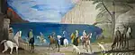 The riders at the sea,  1909
