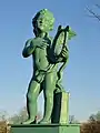 Cupid Fountain - Cupid figure