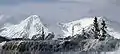 Mt. Aetna (left) and Taylor Mountain (right)