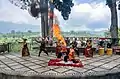 Piring fire dance
