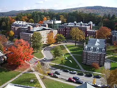 The Sherman Fairchild Sciences complex at Dartmouth College