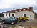 New hall under construction