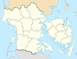Lunderskov is located in Region of Southern Denmark
