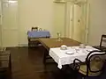 Dining room of Ho Chi Minh's house attached to the Presidential Palace