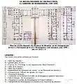 Layout of the ground floor of the Château-Vieux in 1695, at the arrival of Monseigneur.