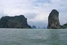 Image 41Islands of Phang Nga Bay (from List of islands of Thailand)